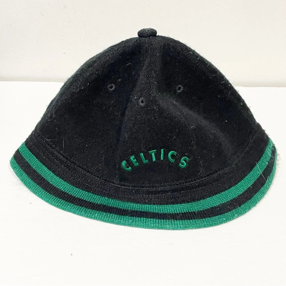 Nike Vintage Y2K Team‎ Rewind Boston Celtics NBA Knit Bucket Hat Size Large/XL